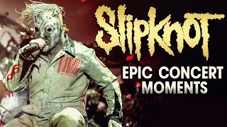 Slipknot  Most Epic Concert Moments 1999  2019 [upl. by Skvorak]