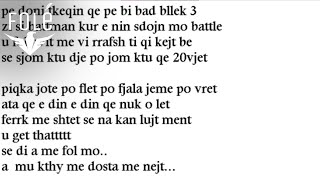 BLLEKI  PO HABITEN LYRICS 2014 [upl. by Enovahs802]