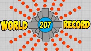 Diepio  WORLD RECORD 200 KILL МИРОВОЙ РЕКОРД DIEP 200 КИЛЛОВ [upl. by Eslehc]