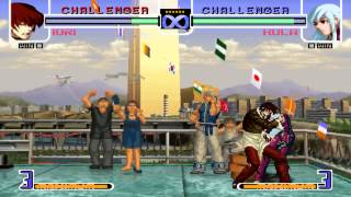 KOF 2002 PS2 OROCHI IORI ORIGINAL COMBO 2 [upl. by Bridwell]