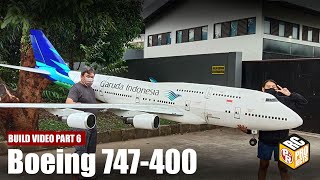 Building Boeing 747400 RC Plane Part 6 [upl. by Ullund]