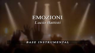 Emozioni  Lucio Battisti  BASE Karaoke [upl. by Atel651]