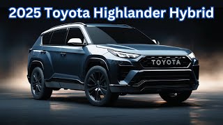 AllNew 2025 Toyota Highlander Hybrid Nightshade First Drive  SonyCarTV [upl. by Ybrad]