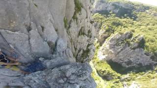 Verdon  Les Malines  Arête du Belvédère [upl. by Kazmirci230]