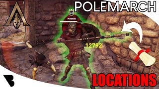 Assassins Creed Odyssey Polemarch Locations 2 [upl. by Lenaj46]