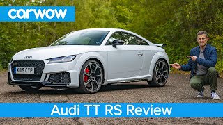 Audi TT RS 2020 review – see why its a baby R8 for half the money [upl. by Lordan]