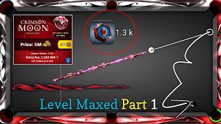 8 Ball Pool  Crimson Moon😍 Level Max Part 1  New Table amp Amazing Ring V Rising  Huzefa 8BP [upl. by Sandra]