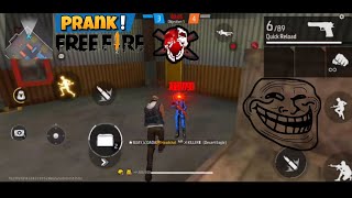 Noob prank in lone wolf⚡ only red numbers ⚔️ Unstoppable game play‼️ff impression noobprank [upl. by Noyart]