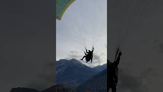 Paragliding in Interlaken 🇨🇭 swissalps switzerland interlaken paragliding shorts [upl. by Lunneta142]