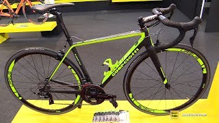 2018 Guerciotti e740 Road Bike  Walkaround  2017 Eurobike [upl. by Nosbig558]