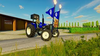 farming simulator 22 Indian mod challenge Nawi tralli karvai tyar FATEHGARH SAHIB jana [upl. by Phelgon]