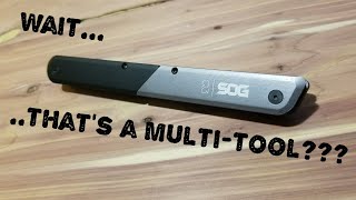 SOG Baton Q3 Multitool Overview [upl. by Yrret]