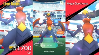 Live Mega Garchomp Raids  Pokemon Go  Yagnik009 [upl. by Mikihisa]