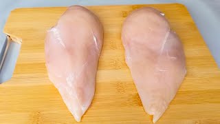 Recette de blanc de poulet au four juteux et tendre qui va simplifier vôtre déjeuner ou dîner [upl. by Hadsall]