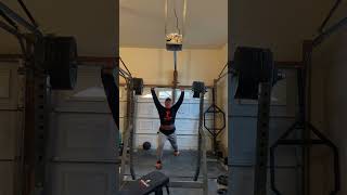 First time 200kg 440lbs Split Jerk 2021 Solo Grind during Covid Shutdown [upl. by Rusticus]