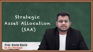 Strategic Asset Allocation SAA  Basics of Portfolio Planning and Construction [upl. by Comptom]