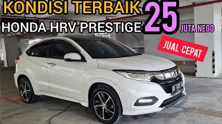 KONDISI TERBAIK MOBIL BEKAS PUTIH MULUS HONDA HRV PRESTIGE BEKAS RASA BARU KITA NEGO 25 JUTA [upl. by Desberg]