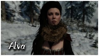 Skyrim Mod Vampire Follower Alva PS4XBOX1PC [upl. by Laurent419]