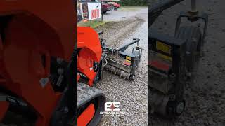 Were testing out a rebuilt power rake with a KIOTI TL750 [upl. by Mcgregor]