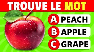 Devine les 50 MOTS en ANGLAIS ✅🧠🎓  Quiz Vocabulaire Anglais 💂 [upl. by Egwin]