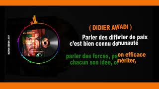 Legros Lkm Feat Didier Awadi Unité Africaine  Lyrics [upl. by Sldney794]