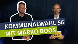 Kommunalwahl 56 Landratswahl mit Marko Boos [upl. by Isacco]