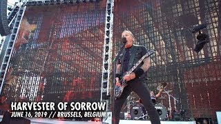 Metallica Harvester of Sorrow Brussels Belgium  June 16 2019 [upl. by Kassel]