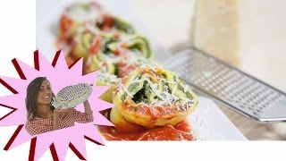 Rotolo di Pasta Ripiena  Ricotta e Spinaci  Le Ricette di Alice [upl. by Serafina821]