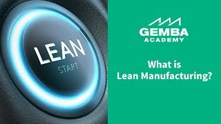 Introduction to Lean Manufacturing [upl. by Akeyla]