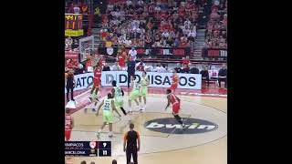 McKissic on another awesome dunk Perhaps the most spectacular player of the Euroleague [upl. by Clava]