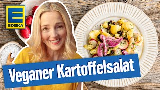 Veganer Kartoffelsalat  Vegane Gerichte für den Grillabend [upl. by Ahel]