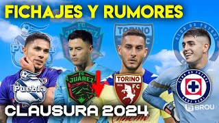 ✅🔥¡MAS DE 13 NUEVOS FICHAJES SALCEDO AL PUEBLA TALAVERA BAJA JUAREZ PORTERO AL AZUL BAJA AMERICA [upl. by Odlanyer]