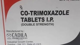 COTRIMOXAZOLE TABLETS IP  Oriprim DS Uses Contains Benifits Dose Sideeffects ZYDUS Cadila [upl. by Akihdar]