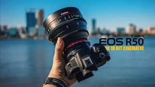 Canon R50 10Bit 4K Cinematic [upl. by Evoy546]