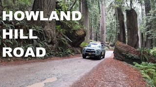 Howland Hill Road Jedediah Smith Redwoods State Park California [upl. by Breeze778]