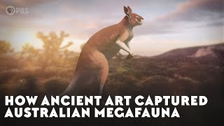 How Ancient Art Captured Australian Megafauna [upl. by Eemla]