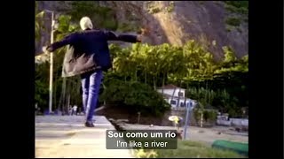 Portuguese song with translation  Sou como um rio Delfins [upl. by Jon]