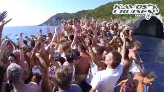 Kavos Booze Cruise  Boat Party Official Promo video 2015 [upl. by The]