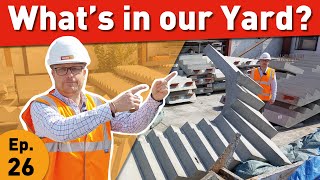 Milbank Concrete Products  Whats in our Yard Episode 26 Precast Concrete Winder Staircase [upl. by Kroy]