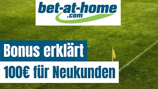 Betathome 50 Bonus » 100€ Bonusgeld für Neukunden [upl. by Nwahser]