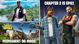 Everything NEW in Fortnite Chapter 2 Remix OG STAYS Battle Pass Juice Wrld Skin [upl. by Enale580]