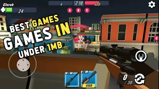 Top 6 new games in under 1MbAndroidIos [upl. by Maddie]