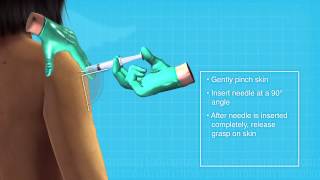 Administering a Deltoid Injection  Jones amp Bartlett Learning [upl. by Htiderem257]