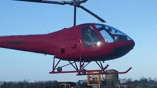 Blind guy TV  Returning from successful flight in Andrews helicopter [upl. by Aisiram]