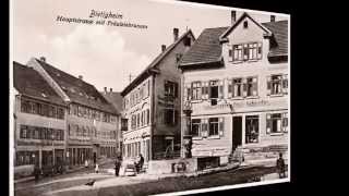 Historische Ansichten der Hauptstraße in BietigheimWürtt [upl. by Grory528]