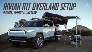 RIVIAN R1T Overland Truck Walk Around  iKamper Skycamp Mini 3 and all my Gear [upl. by Georgi]