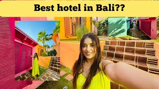 Best hotel in bali  Where to stay in bali 2024  El barrio bali seminyak bali hotel room tour [upl. by Edeline]