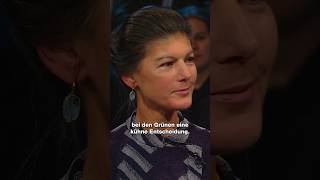 Habeck als Kanzler 😱wagenknecht bsw maischberger diegrünen habeck Kanzler wahlen [upl. by Enila]