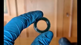 How to remove bearings from novatec hub Jak wybić łożyska w piastach novatec [upl. by Aicemaj]