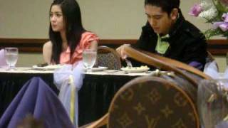 Kimerald eating during Lukaretz luncheon [upl. by Nimesay]